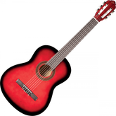 Eko CS-10 Red Burst 44 - Guitare Classique + étui